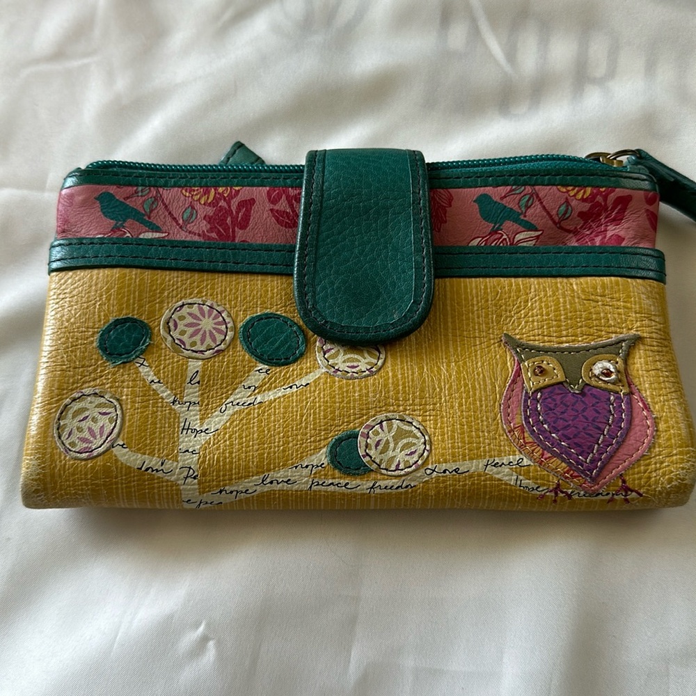 Fossil Owl Wallet